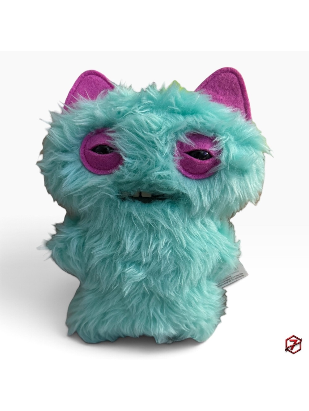 Fuggler Yawper Pomeranian Teal Purple 9in Butt Ugly Pets Plush ZURU